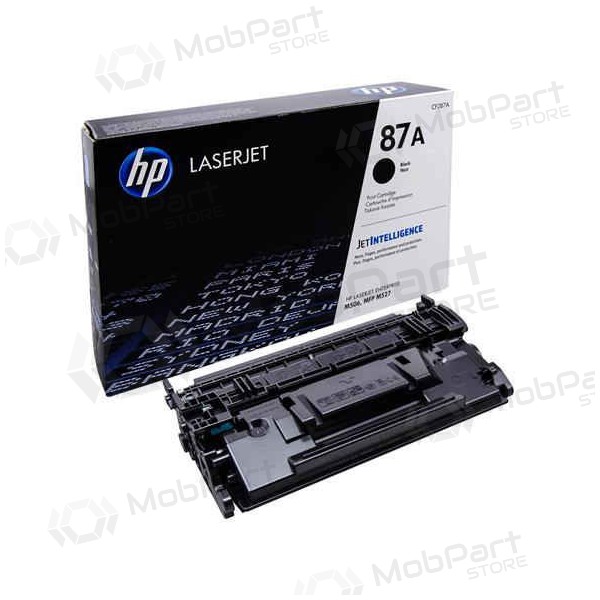 HP No.87A (CF287A), svart patron for laserskrivere, 8550 sider.