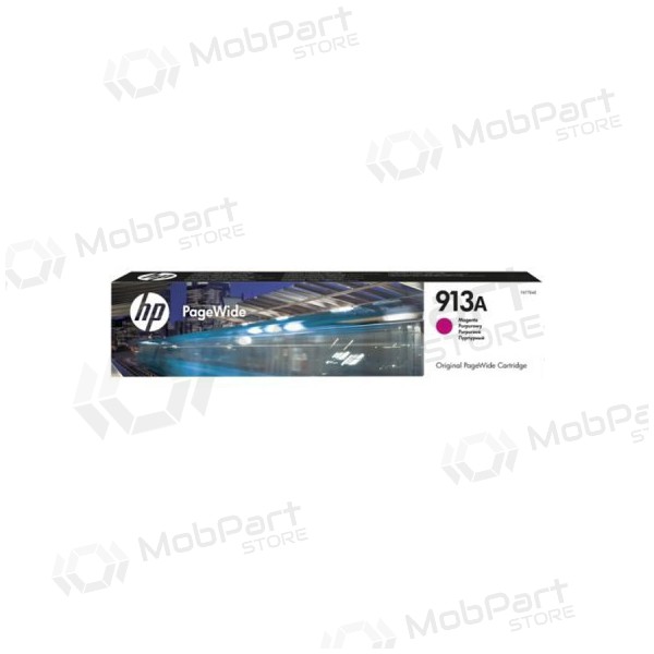 HP No.913A (F6T78AE), magenta blekkpatron for blekkskrivere, 3000 sider.
