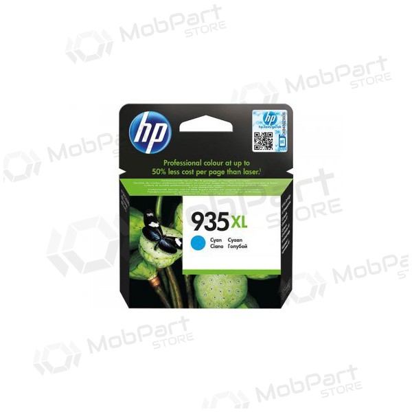 HP No.935XL (C2P24AE), cyan blekkpatron for blekkskrivere, 825 sider.