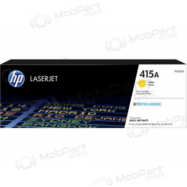 HP (W2032A, 415A), gul patron for laserskrivere