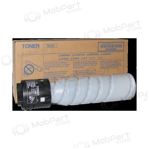 Konica-Minolta TN-116 (A1UC050) 2 stk., svart kassett for laserskrivere, 11000 sider