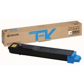 Kyocera (1T02P3CNL0, TK-8115C), asurblå patron for laserskrivere, 6000 sider.