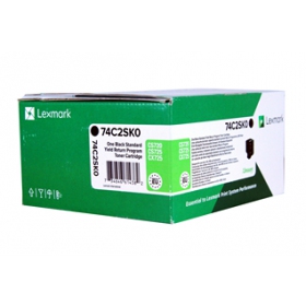 Lexmark (74C2SKE/ 74C2SK0 ), svart patron for laserskrivere, 7000 sider.