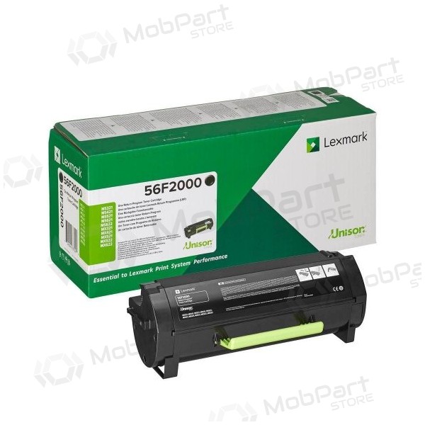 Lexmark 56F2000 laserkassett, svart