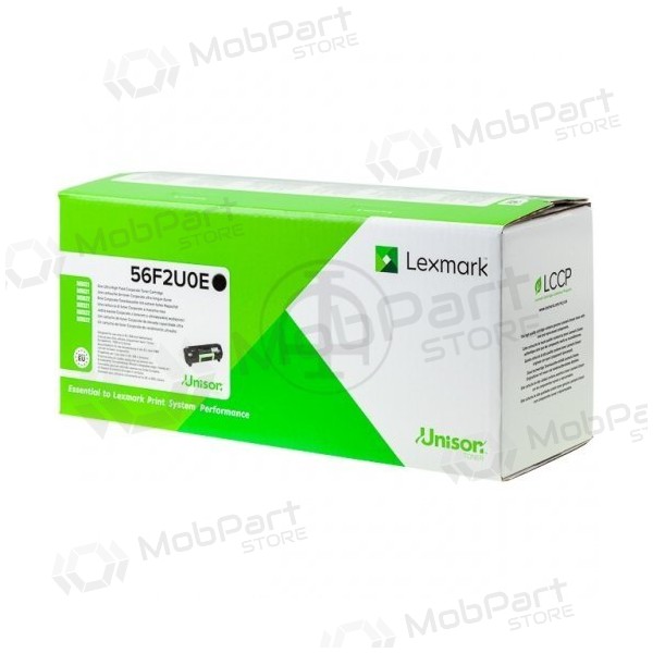 Lexmark 56F2U0E, svart kassett for laserskrivere, 25000 sider