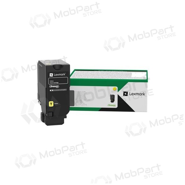 Lexmark 71C20Y0 laserkassett, gul