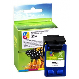 Uoriginal Static Control - HP 22XL (C9352CE), trefarget blekkpatron for blekkskrivere, 415 sider.