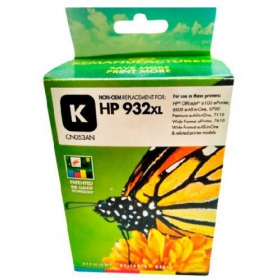 Uoriginal Static Control HP 932XL (CN053AE), svart blekkpatron for blekkskrivere, 1000 sider