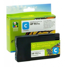 Uoriginal Static Control HP 951XL (CN046AE) Ny chip, cyan patron for laserskrivere, 1500 sider