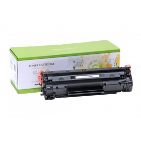Uoriginal Static Control - HP CF283X / Canon CRG-737, sort tonerpatron for laserskrivere, 2200 sider.