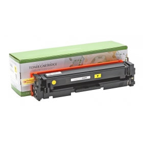 Kompatibel Static Control - HP CF402X / Canon CRG 045H, gul tonerkassett til laserskrivere, 2300 sider.
