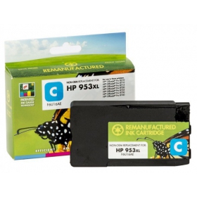 Uoriginal Static Control HP No.953 XL (F6U16AE) Ny chip, cyan patron til blekkskrivere, 1600 sider.