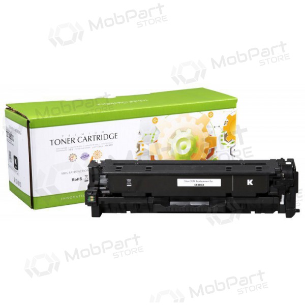 Uoriginal Static Control HP 312X - CF380X, svart kassett for laserskrivere, 4400 sider.