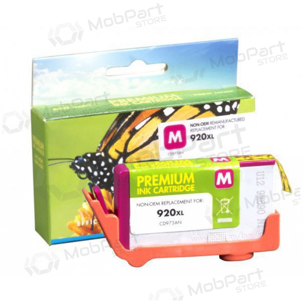 Uoriginal Static Control HP 920XL CD973AE, lilla blekkpatron for blekkskrivere, 700 sider.