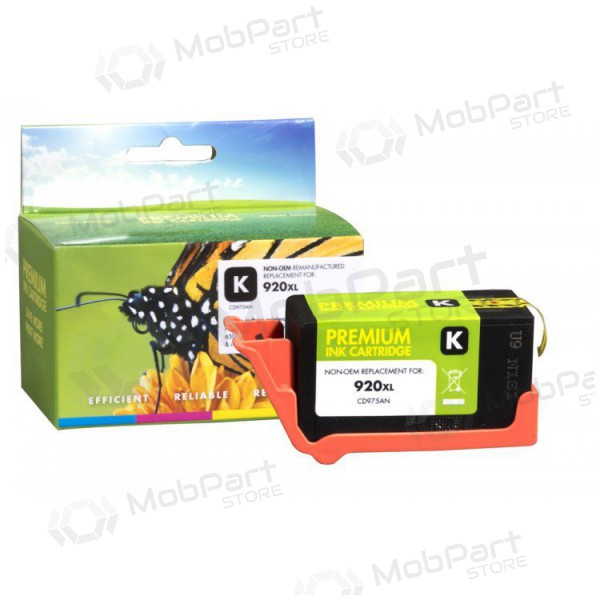 Uoriginal Static Control HP 920XL CD975AE, svart blekkpatron for blekkskrivere, 1200 sider.