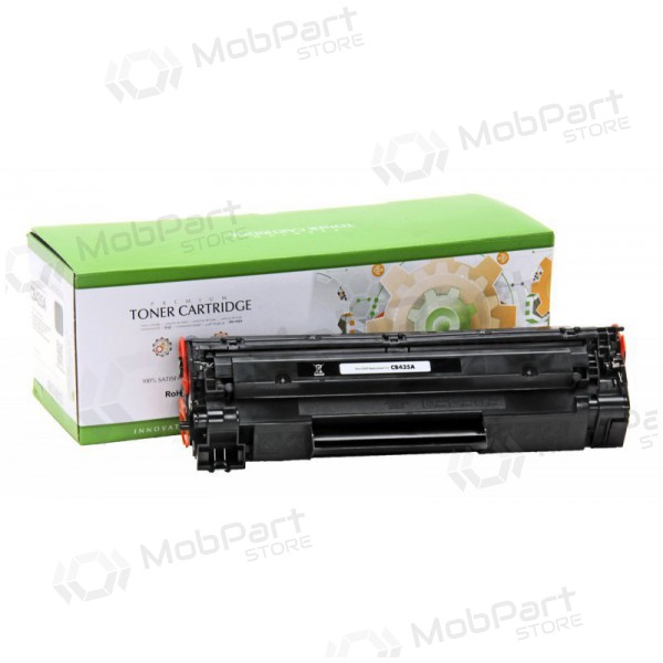 Uoriginal Static Control HP CB435A/ CB436A/ CE285A / Canon CRG 725 universell, svart kassett for laserskrivere, 1500 sider.