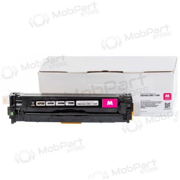 Uoriginal - Static Control HP CB543A/CE323A/CF213A/ Canon CRG716, lilla kassett for laserskrivere, 1400 sider.