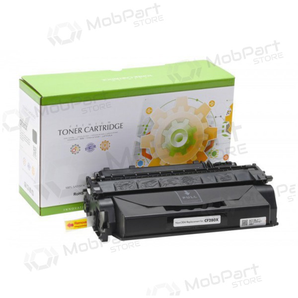 Kompatibel Static Control HP CF280X, svart lasertoner for laserskrivere, 6900 sider.