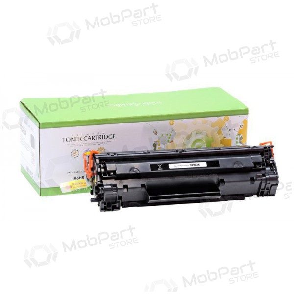 Uoriginal Static Control HP CF283A, svart tonerkassett for laserskrivere, 1500 sider.