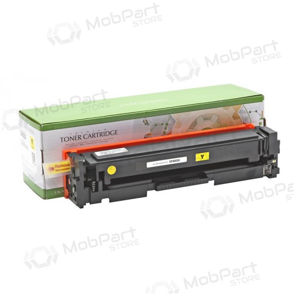 Kompatibel Static Control - HP CF402X / Canon CRG 045H, gul tonerkassett til laserskrivere, 2300 sider.