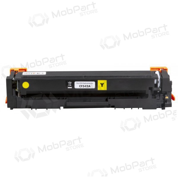 Kompatibel Static Control HP nr. 203A (CF542A) gul toner med ny brikke, 1400 sider, for laserskrivere.