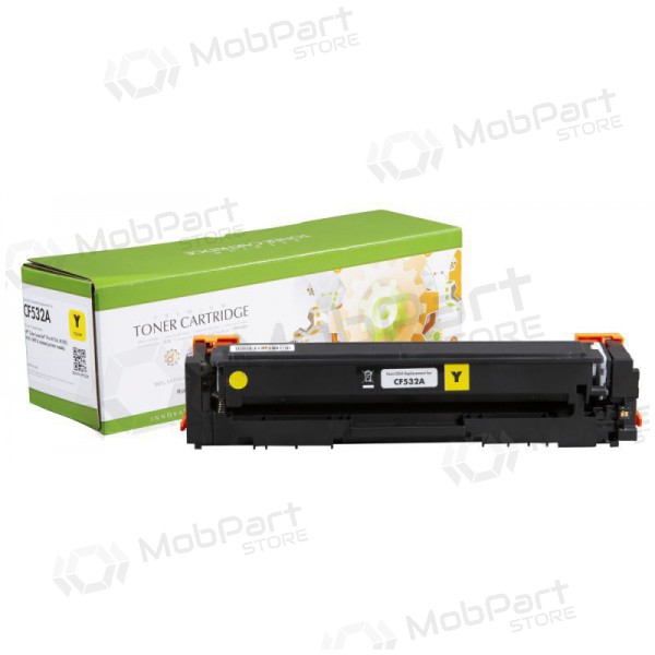 Uoriginal Static Control HP nr. 205A (CF532A) Ny chip, gul kassett for laserskrivere