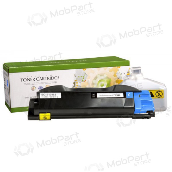 Neoriginal Static Control Kyocera TK-590C, asurblå patron for laserskrivere, 5000 sider.