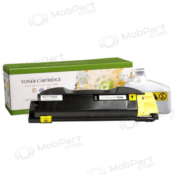 Neoriginal Static Control Kyocera TK-590Y, gul patron for laserskrivere, 5000 sider.