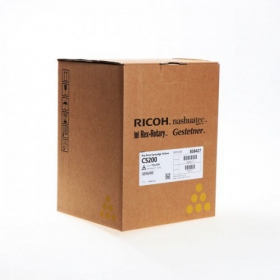 Ricoh C5200 (828427), gul kassett for laserskrivere, 24000 sider