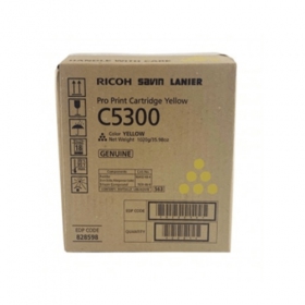 Ricoh C5300 (828602), gul patron for laserskrivere, 26000 sider.