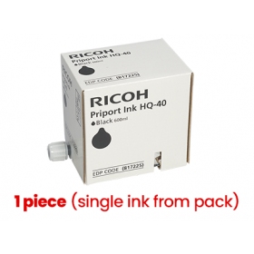 Ricoh Priport HQ-40 (817225) blekkpatron, svart (1 stk)