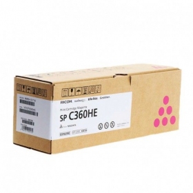 Ricoh SP C360HE (408186) lasertoner, magenta