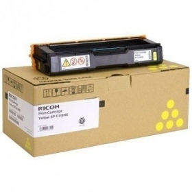 Ricoh SPC310HE (407635) laserkassett, gul