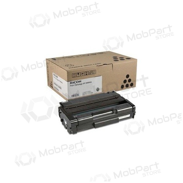 Ricoh Type SP 3400 LC (407647) (406523), svart kassett for laserskrivere, 2500 sider