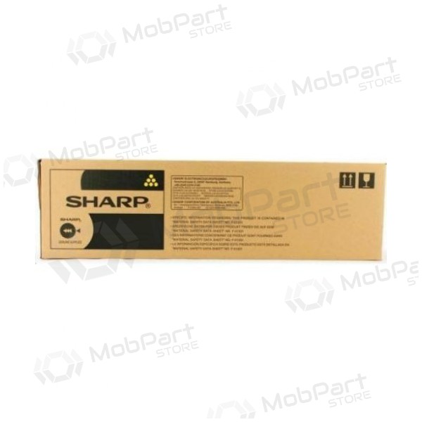 Sharp MX61GTYA, gul kassett til laserskrivere, 24000 sider.