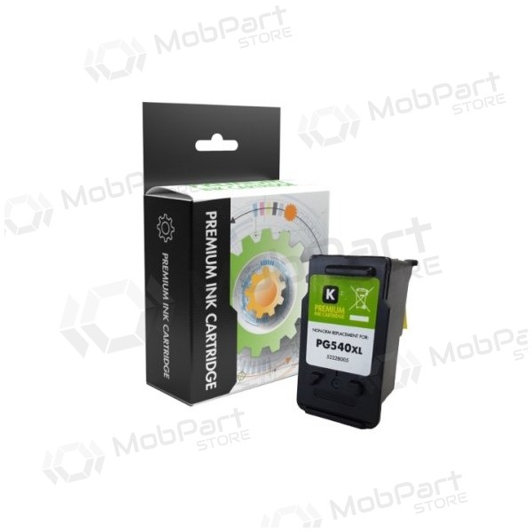 Static Control blekkpatron svart, kompatibel med Canon PG-540XL (5222B005)