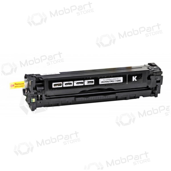Static Control Universal laserkassett svart, kompatibel med HP CB540A/CE320A/CF210X/CRG7162