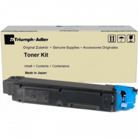 Triumph Adler Kit PK-5011C/ Utax PK5011C (1T02NRCTA0/1T02NRCUT0), asurblå patron for laserskrivere