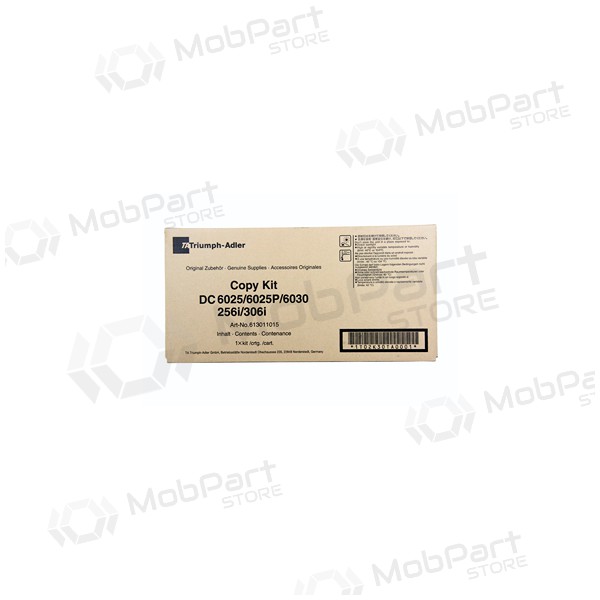 Triumph Adler Copy Kit DC 6025/ Utax CD 5025 (613011015/ 613011010), svart kassett for laserskrivere, 15000 sider.