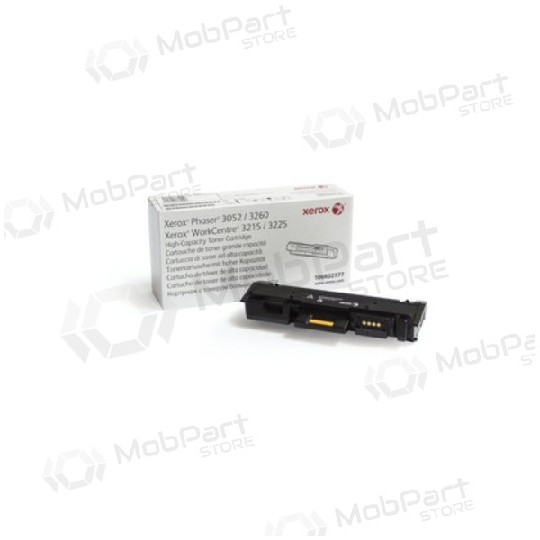 Xerox DMO 3215 HC (106R02778), svart tonerkassett til laserskrivere, 3000 sider.